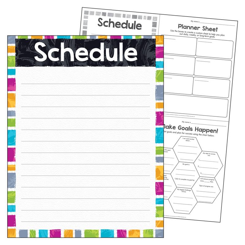 Schedule Color Harmony™ Learning Chart, 17