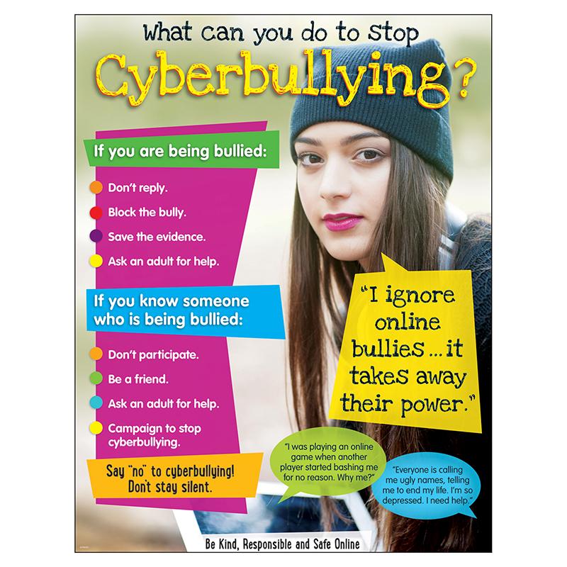 Cyberbullying (Secondary) Learning Chart, 17