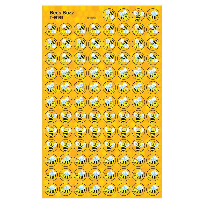 Bees Buzz superSpots® Stickers, 800 ct