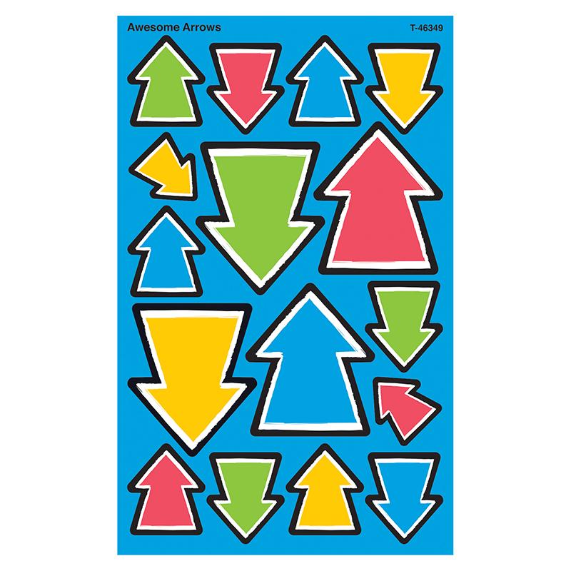 Awesome Arrows superShapes Stickers - Large, 128 ct.