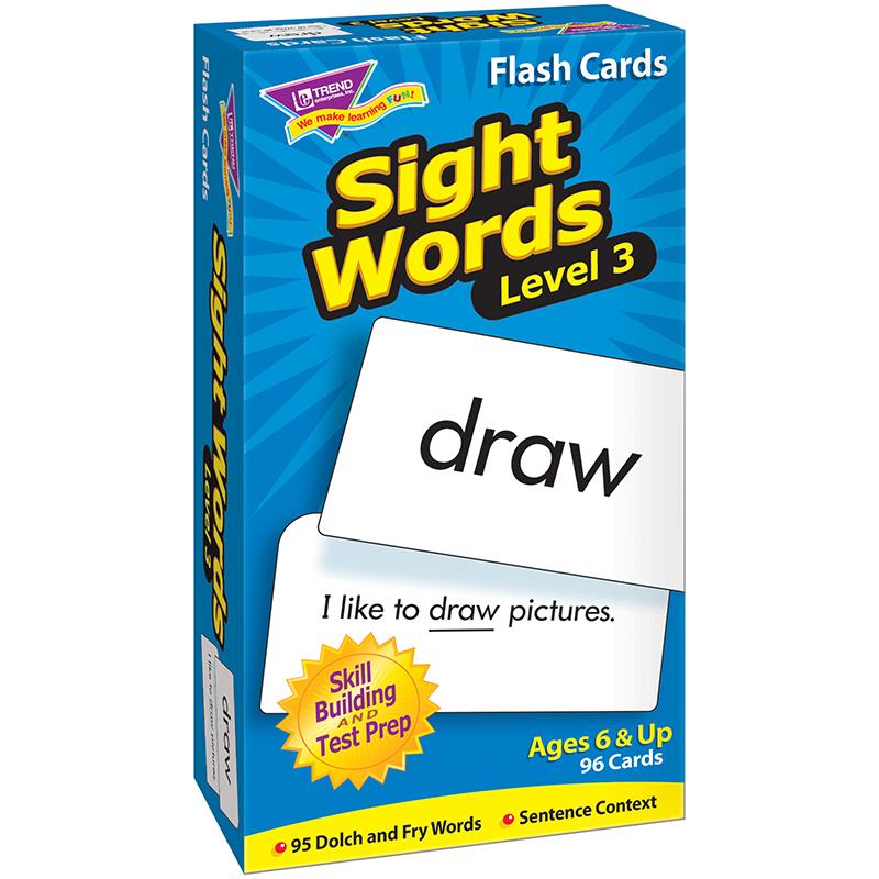 Sight Words – Level 3 Skill Drill Flash Cards