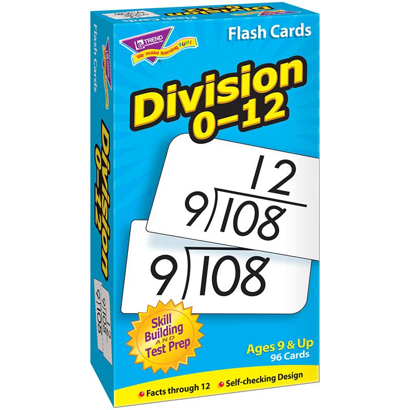  Division 0- 12 Skill Drill Flash Cards