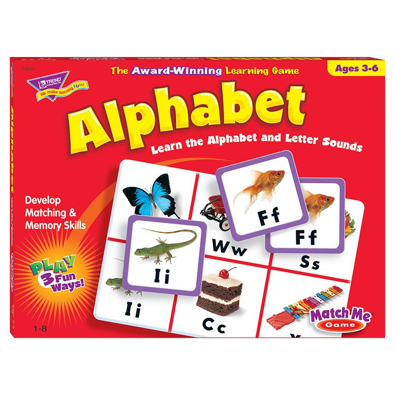  Alphabet Match Me & Reg ; Games