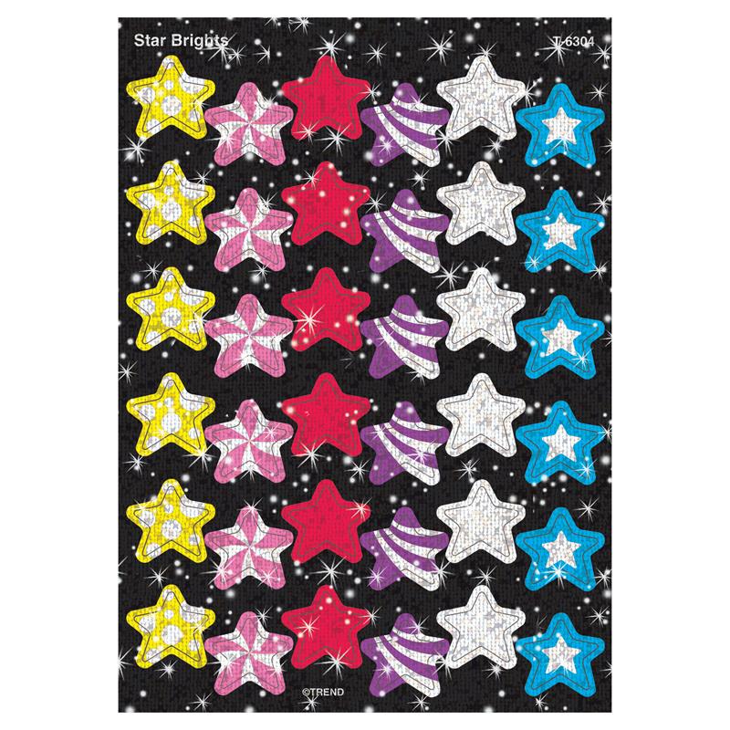 Star Brights Sparkle Stickers®, 72 ct