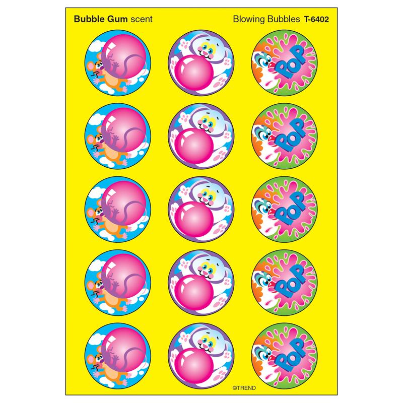 Blowing Bubbles/Bubblegum Stinky Stickers®, 60 ct.