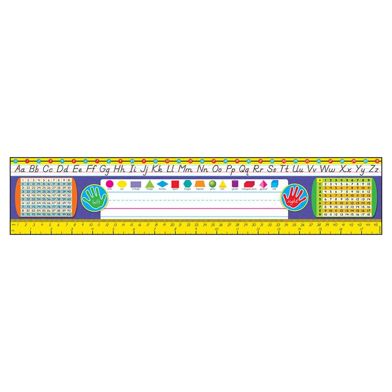 Grades 2-3 Modern Desk Toppers® Ref. Name Plates, 36 ct