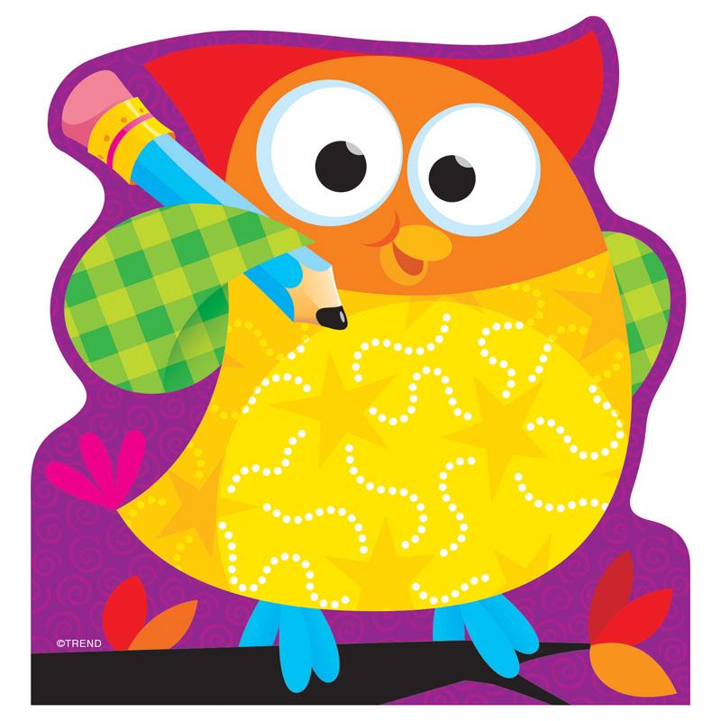 Owl-Stars!® Note Pad-Shaped, 50 sheets