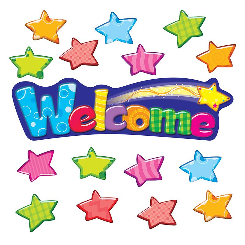 Welcome Stars Mini Bulletin Board Set