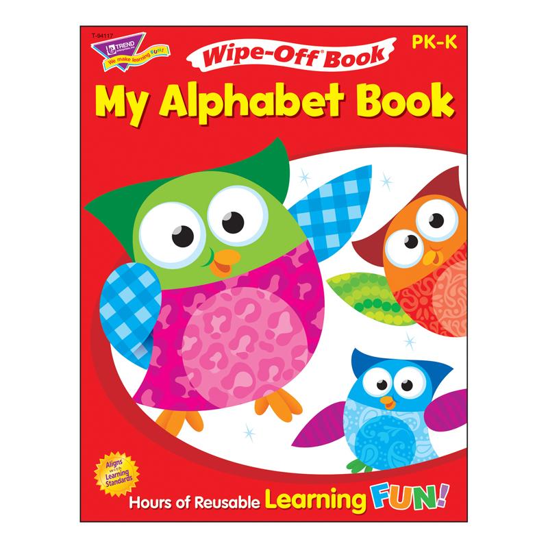  My Alphabet Book Owl- Stars!& Reg ; Wipe- Off & Reg ; Book, 28 Pgs