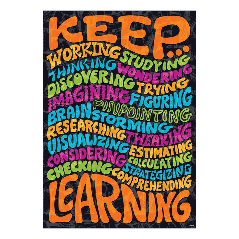  Keep...Learning Argus & Reg ; Poster, 13.375 