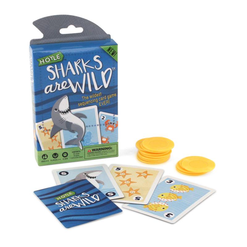 Sharks Are Wild Children's Card Game