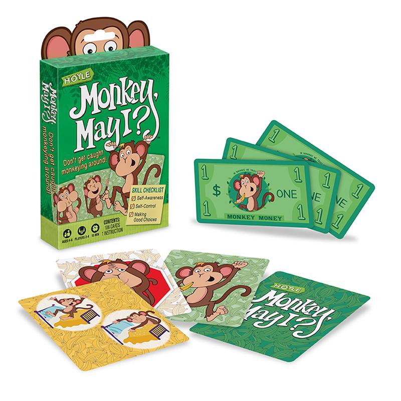  Monkey May I Children's Card Game