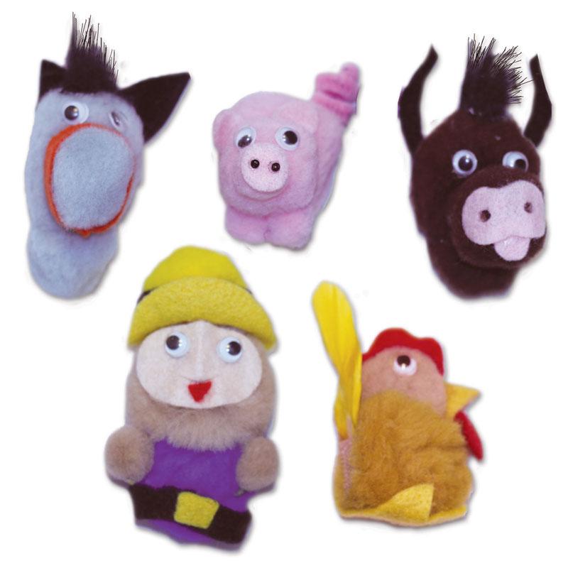 Old MacDonald's Farm Monkey Mitt® Set, 5 characters