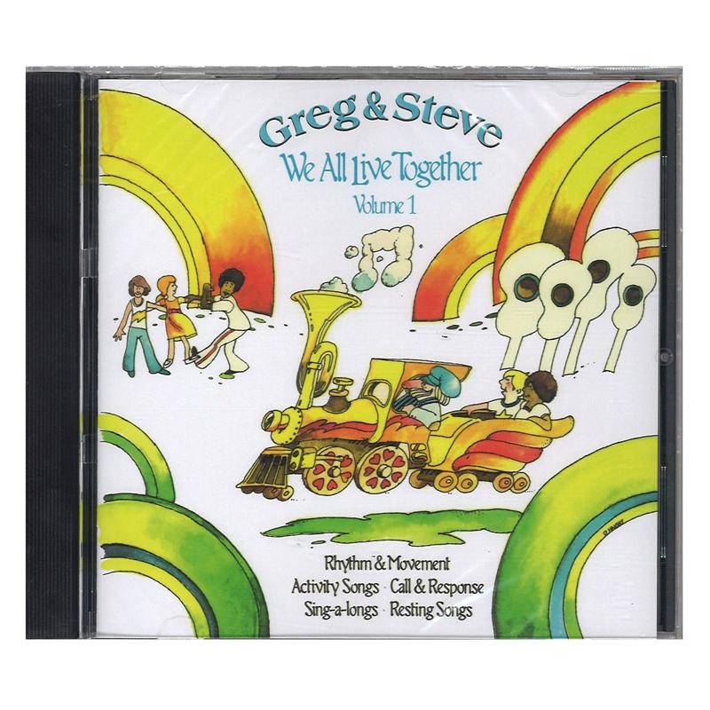 Greg & Steve : We All Live Together Vol.1 Cd
