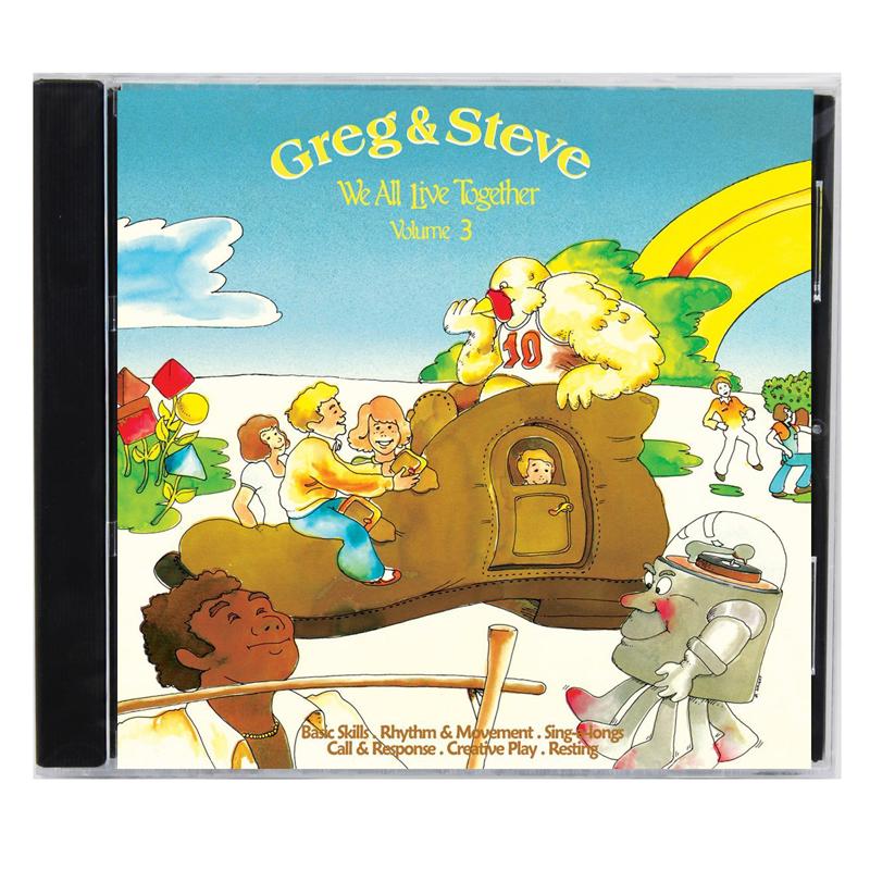 Greg & Steve: We All Live Together Vol. 3 CD