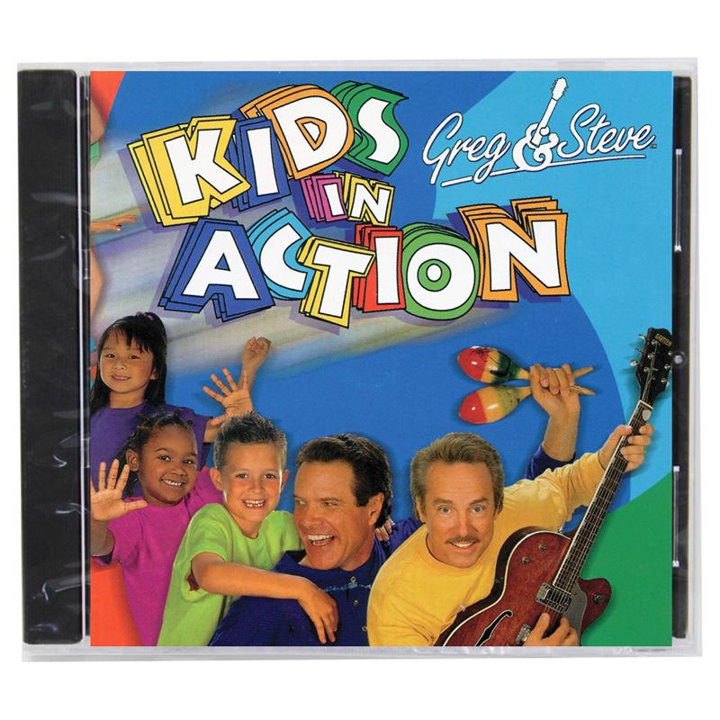  Greg & Steve : Kids In Action Cd