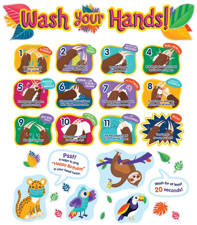 One World Handwashing Bbs, 45 Pieces