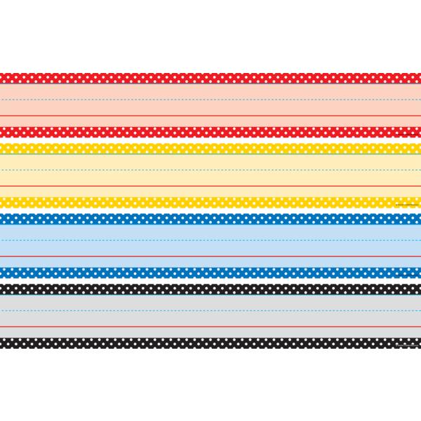 Polka Dots Sentence Strips Classic Colors