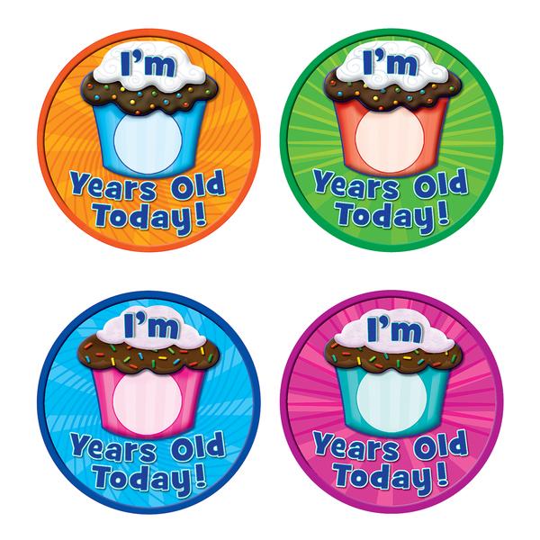 I Am Years Old Today Wear Em Badges