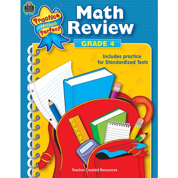  Practice Makes Perfect : Math Review Gr.4