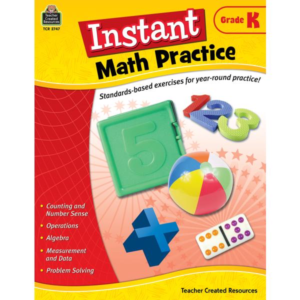  Instant Math Practice Gr K