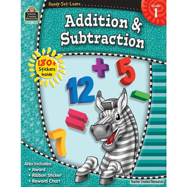 READY SET LEARN GRADE 1 ADDITION & SUBTRACTION