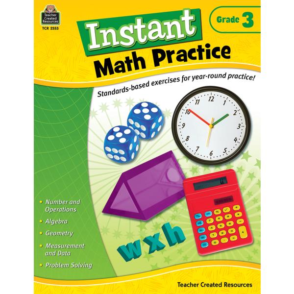  Instant Math Practice Gr 3