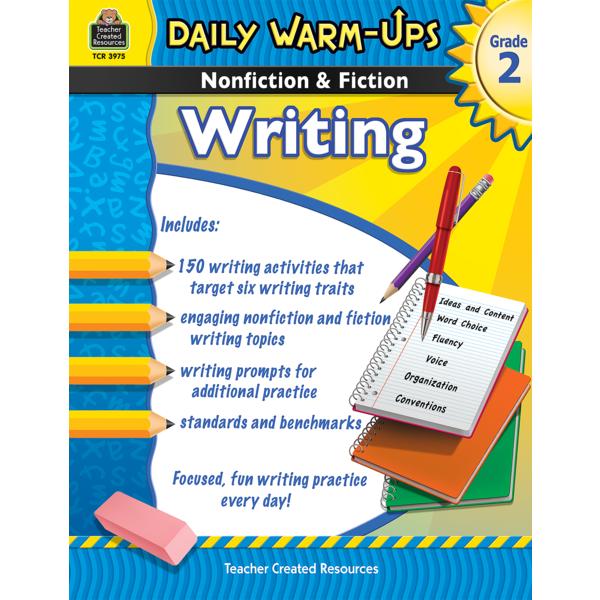 DAILY WARM UPS GR 2 NONFICTION & FICTION WRITING BOOK