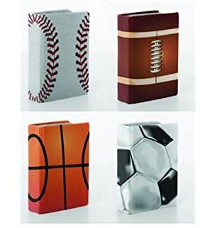 Jumbo Stretchable Book Cover - Assorted Prints - Sports Ball