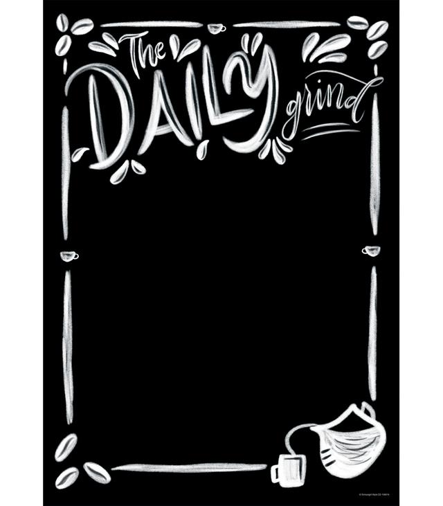 Industrial Cafe: The Daily Grind Poster