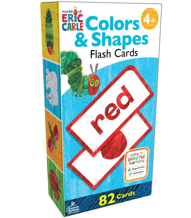 Eric Carle Colors & Shapes Flashcards - D
