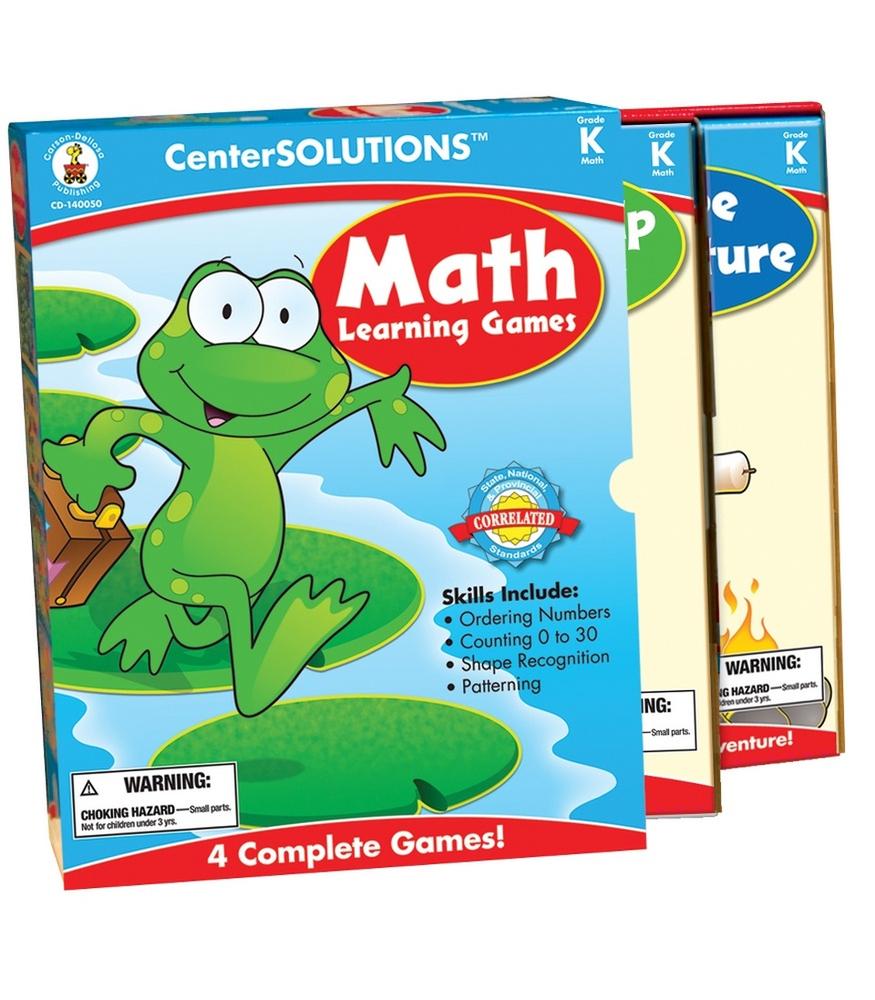 Centersolutions Grade K Math Games