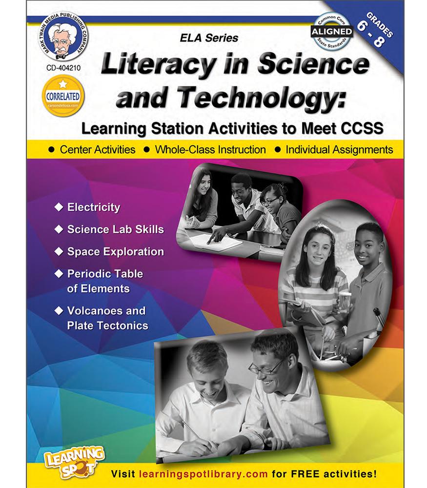 Literacy In Science + Technology Bk. Gr. 6-8