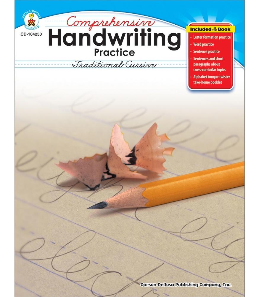 Handwriting Practice Traditional Cursive Gr.2-5