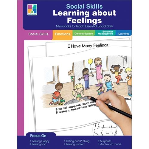 Social Skills Mini Books : Learning About Feelings Pk- 2