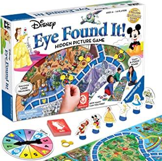  Disney : Eye Found It! Hidden Picture Board Game