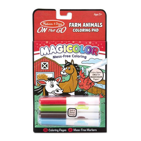 Magicolor Coloring Pad - Farm Animals