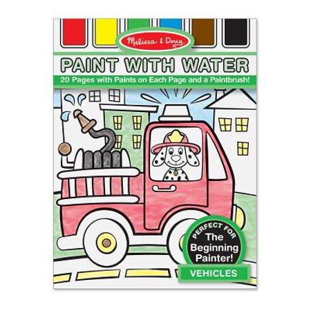 PAINT WITH WATER VEHICLES