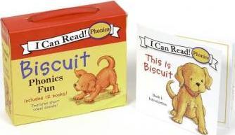 Biscuit Phonics Fun Box, 12 Books