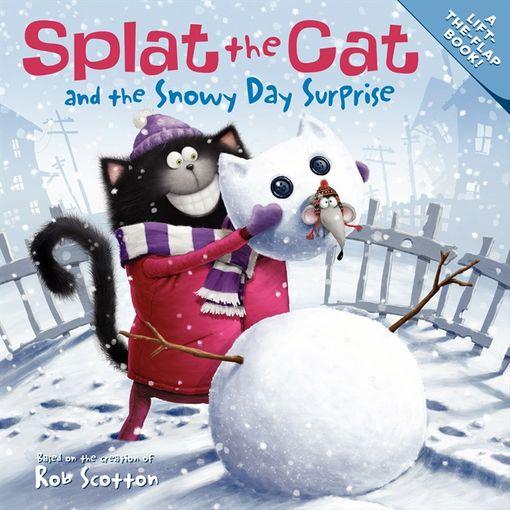 Splat The Cat Snow Day Surprise Pb
