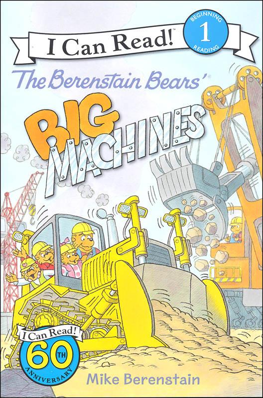 Berenstain Bears` Big Machines - I Can Read Level 1