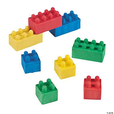Toy Brick Erasers