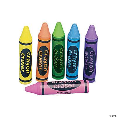 Crayon Erasers 72/Bag