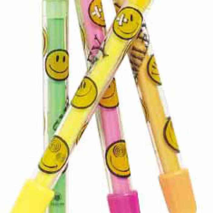 Smiley Face Stick Eraser 36/ds