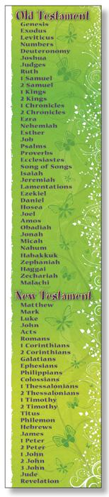 Books Of The Bible Bookmarks 36pk