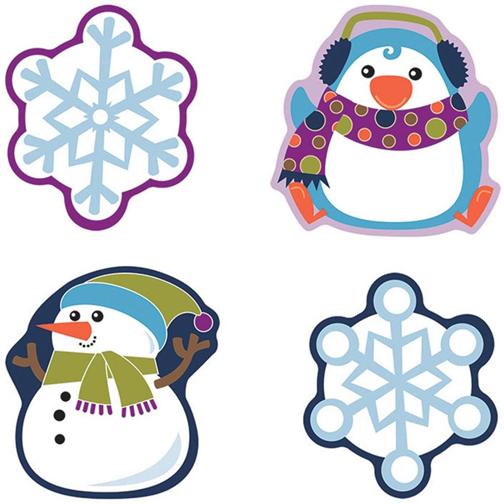  Winter Mix Cut- Outs, Assorted Styles 36/Pk