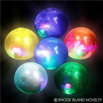 Galaxy Light-Up Squeeze Ball 12ds