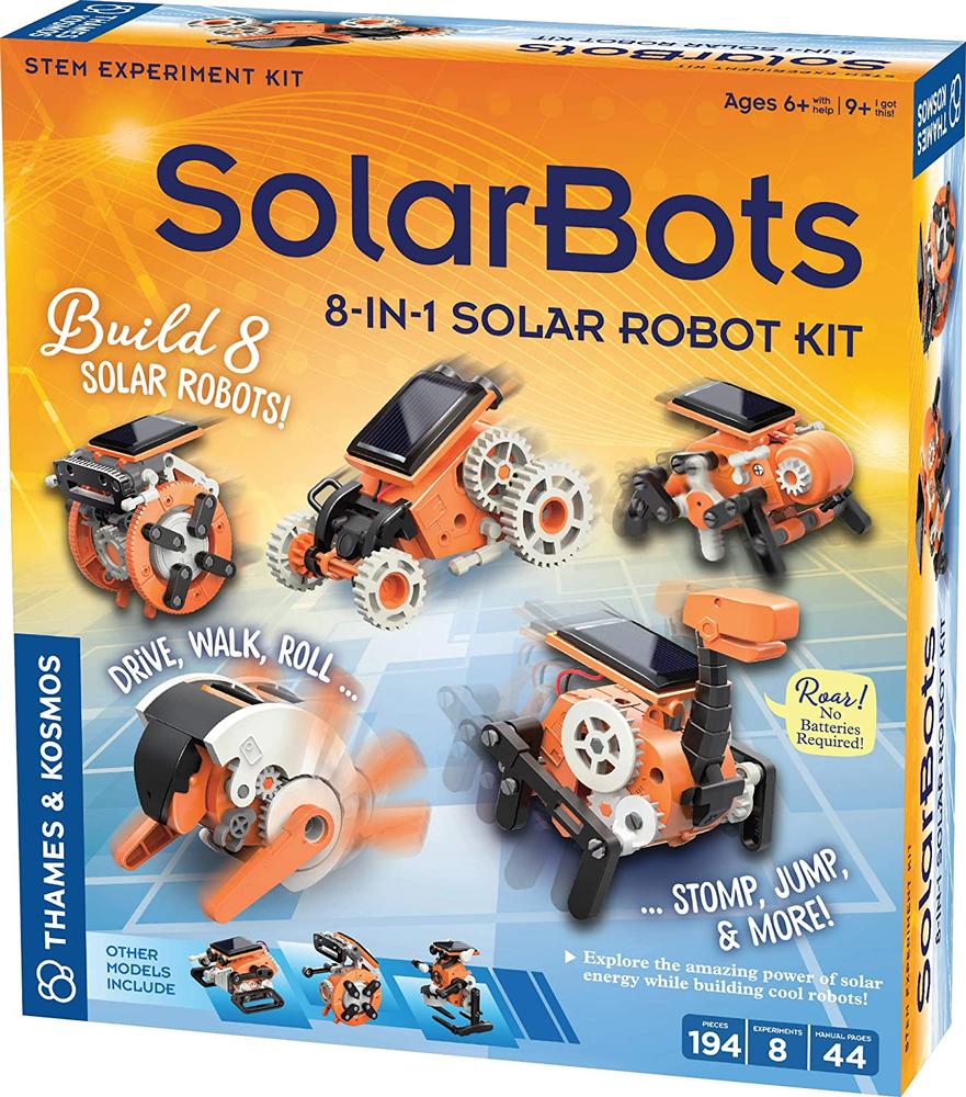 Solarbots: 8 in 1 Solar Robot Kit