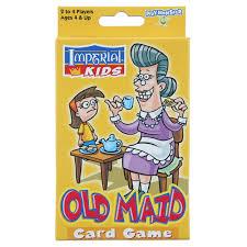 Old Maid Card Oversized, 2-4 Players, Ages 4+