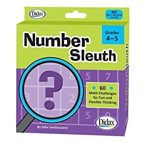  Number Sleuth : Fluency & Number Sense Through Puzzle & Play, Gr.4- 5
